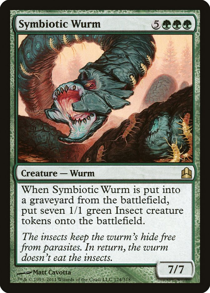 Symbiotic Wurm [Commander 2011] | D20 Games