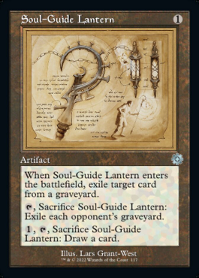 Soul-Guide Lantern (Retro Schematic) [The Brothers' War Retro Artifacts] | D20 Games