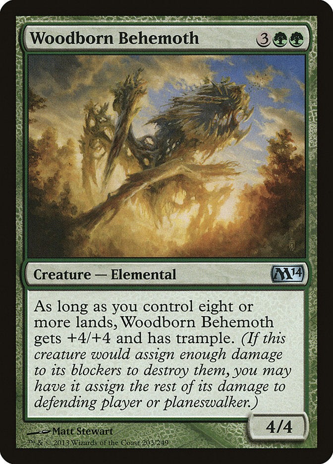 Woodborn Behemoth [Magic 2014] | D20 Games