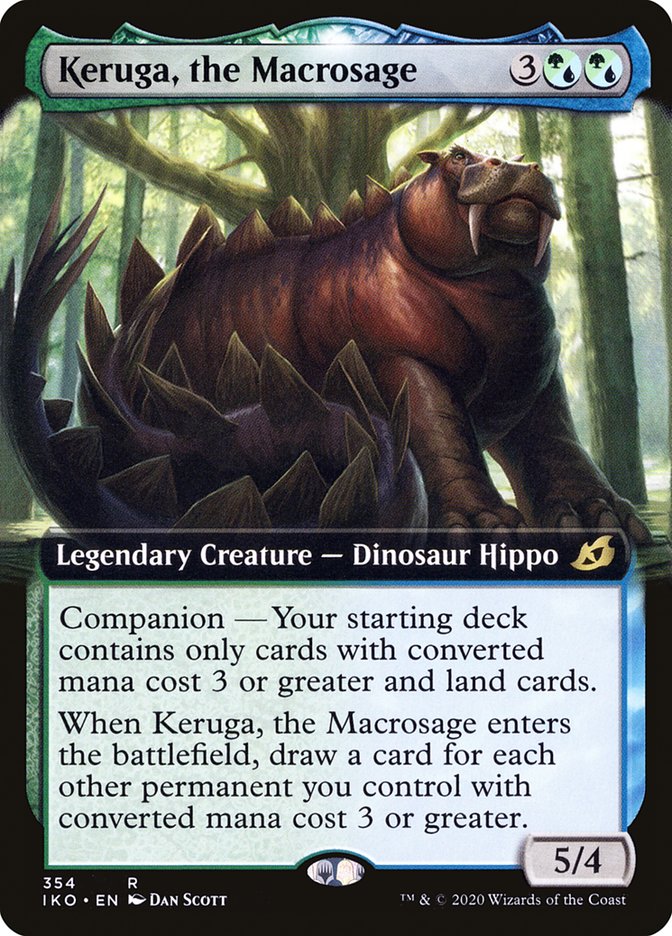 Keruga, the Macrosage (Extended Art) [Ikoria: Lair of Behemoths] | D20 Games