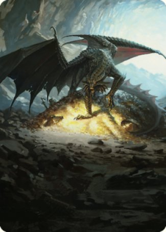Ancient Copper Dragon Art Card (04) [Commander Legends: Battle for Baldur's Gate Art Series] | D20 Games