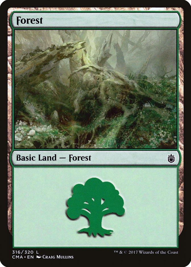 Forest (316) [Commander Anthology] | D20 Games