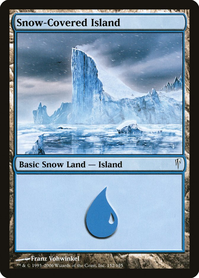 Snow-Covered Island [Coldsnap] | D20 Games