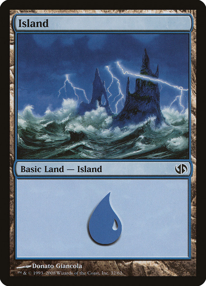 Island (32) [Duel Decks: Jace vs. Chandra] | D20 Games