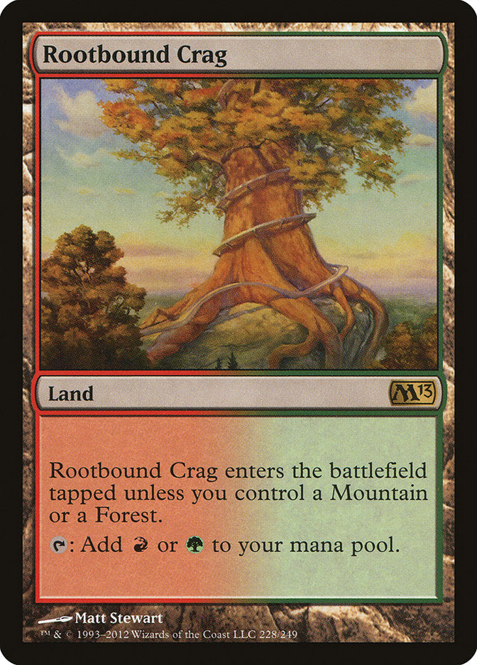 Rootbound Crag [Magic 2013] | D20 Games