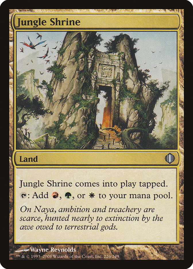 Jungle Shrine [Shards of Alara] | D20 Games