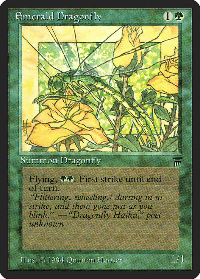 Emerald Dragonfly [Legends] | D20 Games