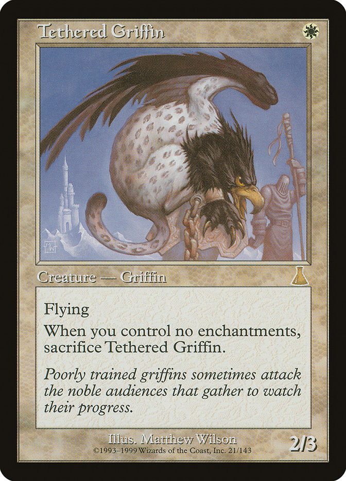 Tethered Griffin [Urza's Destiny] | D20 Games