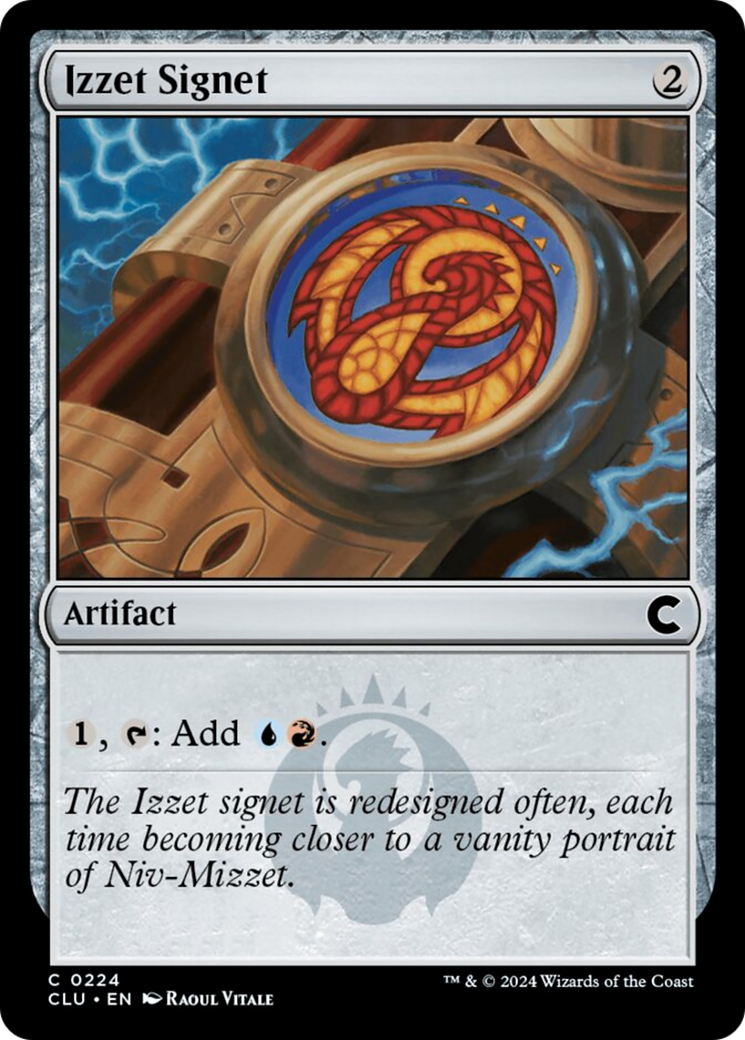 Izzet Signet [Ravnica: Clue Edition] | D20 Games