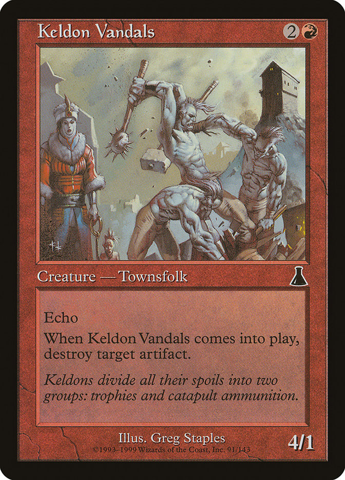 Keldon Vandals [Urza's Destiny] | D20 Games