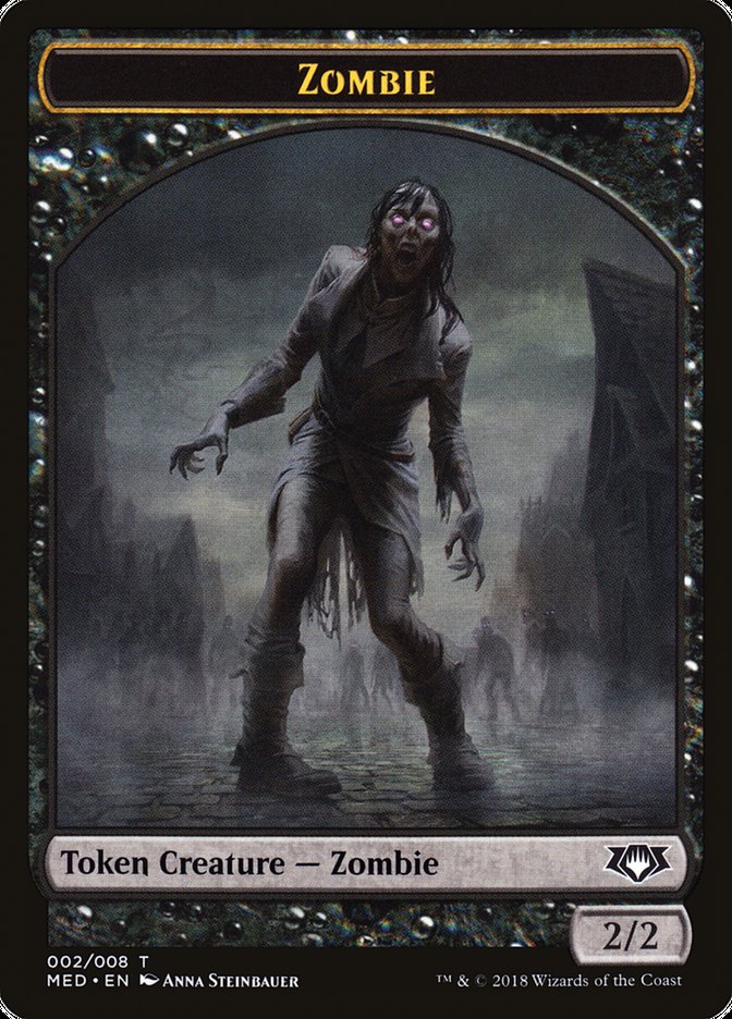 Zombie [Mythic Edition Tokens] | D20 Games