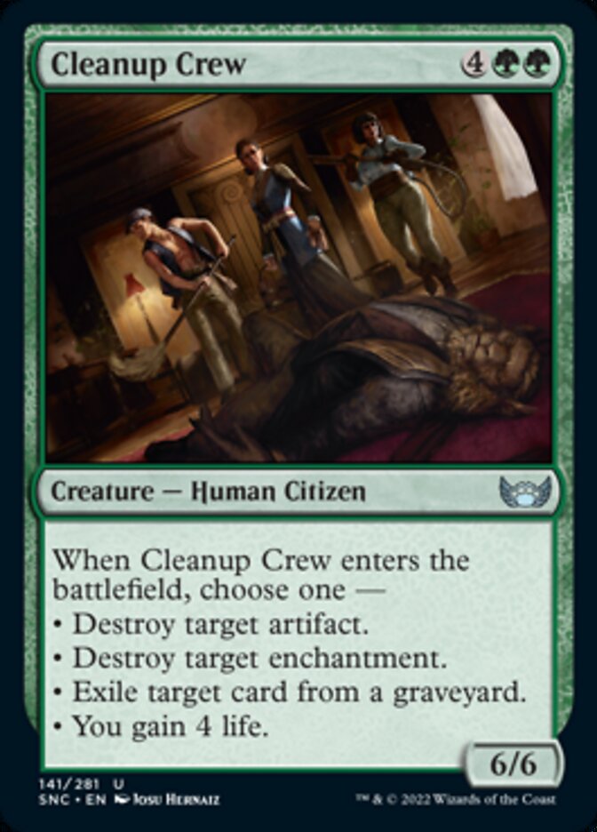 Cleanup Crew [Streets of New Capenna] | D20 Games