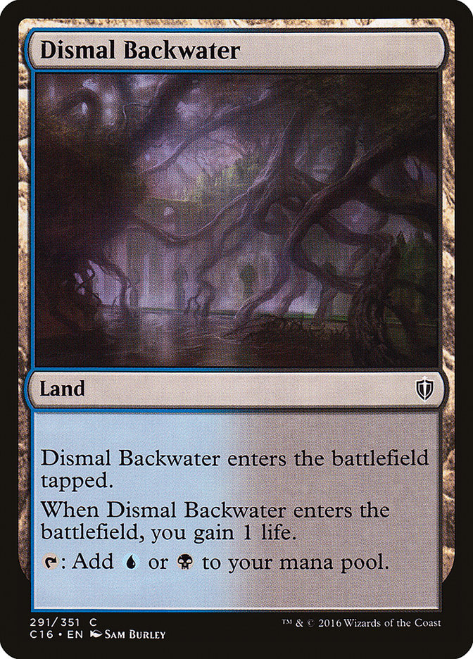 Dismal Backwater [Commander 2016] | D20 Games