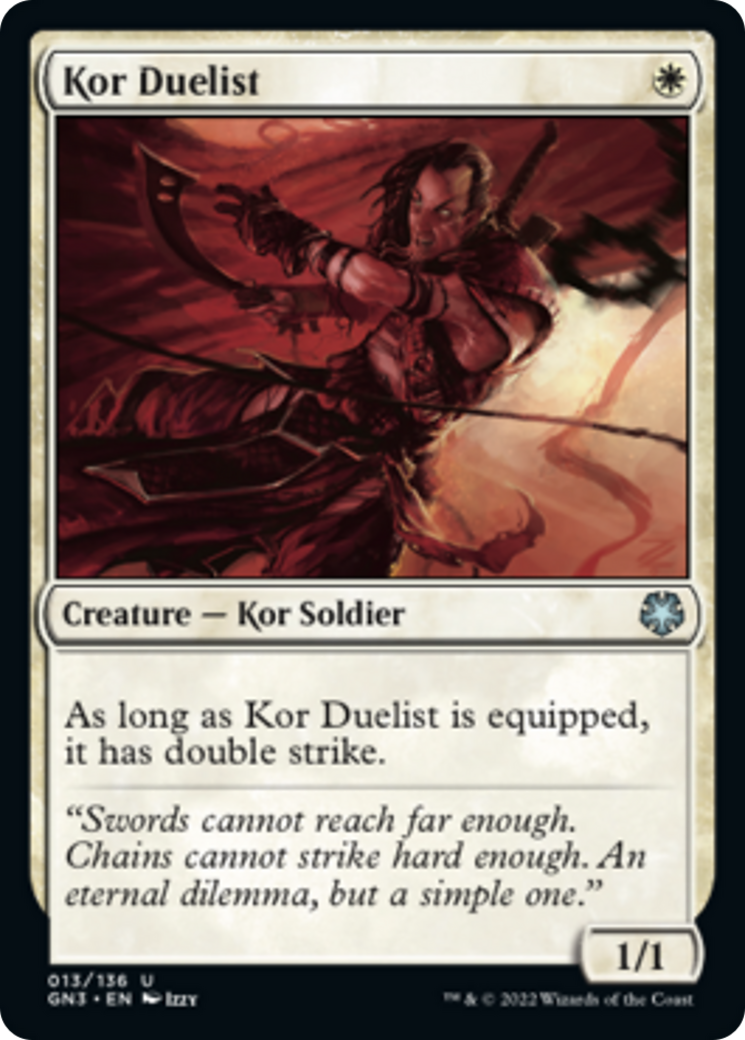 Kor Duelist [Game Night: Free-for-All] | D20 Games