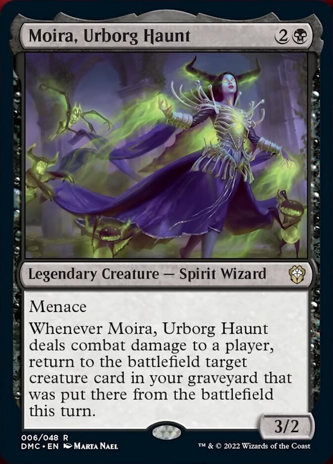 Moira, Urborg Haunt [Dominaria United Commander] | D20 Games