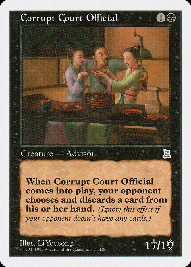 Corrupt Court Official [Portal Three Kingdoms] | D20 Games