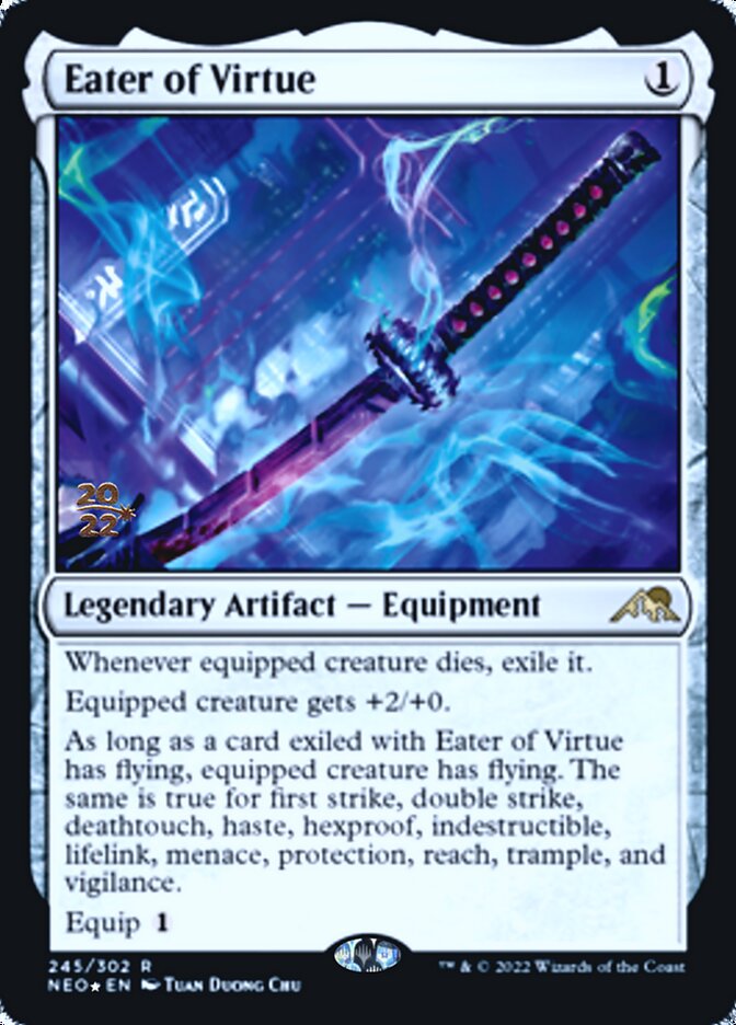 Eater of Virtue [Kamigawa: Neon Dynasty Prerelease Promos] | D20 Games