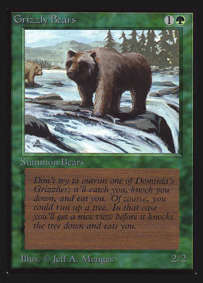 Grizzly Bears [International Collectors’ Edition] | D20 Games