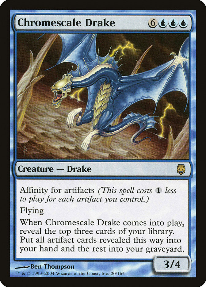 Chromescale Drake [Darksteel] | D20 Games