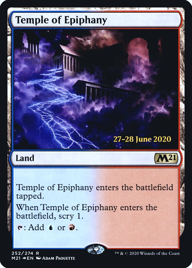 Temple of Epiphany  [Core Set 2021 Prerelease Promos] | D20 Games