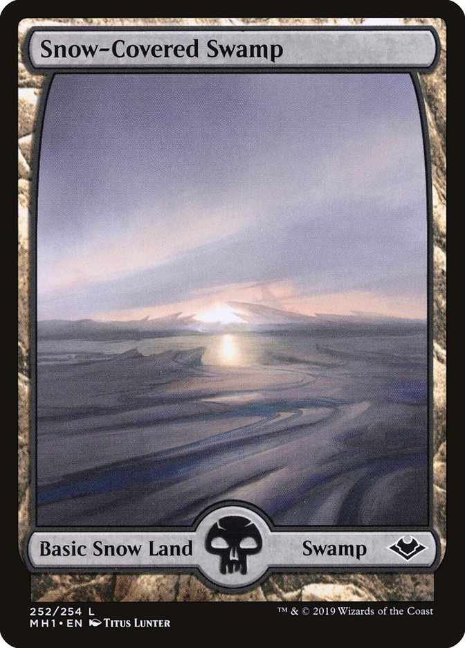 Snow-Covered Swamp [Modern Horizons] | D20 Games