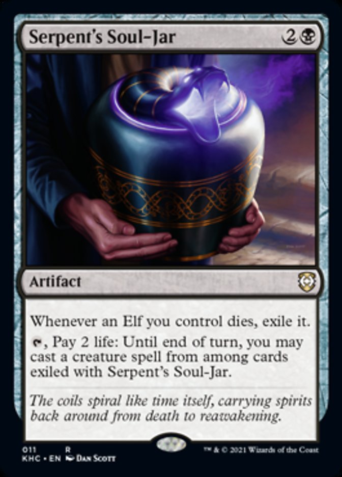 Serpent's Soul-Jar [Kaldheim Commander] | D20 Games