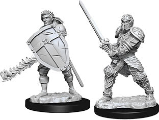 Dungeons & Dragons Nolzur`s Marvelous Unpainted Miniatures: W8 Male Human Fighter | D20 Games