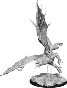 Dungeons & Dragons Nolzur`s Marvelous Unpainted Miniatures: W8 Young Green Dragon | D20 Games