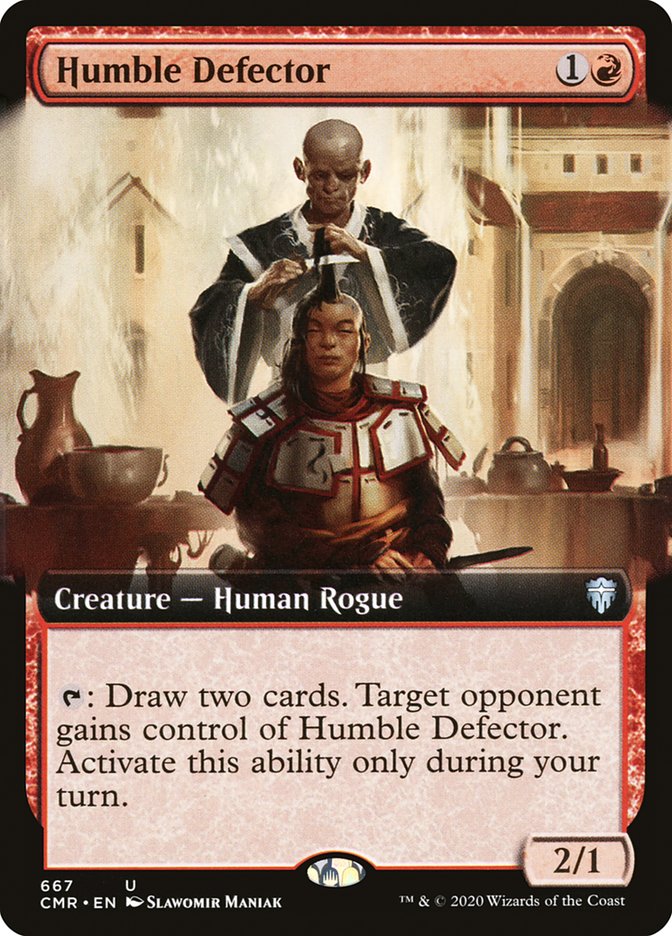 Humble Defector (Extended) [Commander Legends] | D20 Games