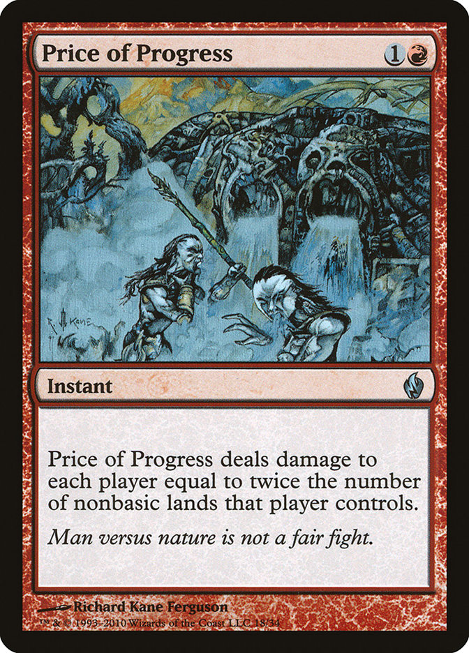 Price of Progress [Premium Deck Series: Fire and Lightning] | D20 Games