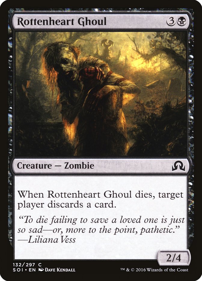 Rottenheart Ghoul [Shadows over Innistrad] | D20 Games