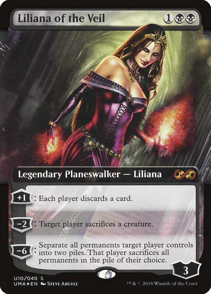 Liliana of the Veil (Topper) [Ultimate Box Topper] | D20 Games