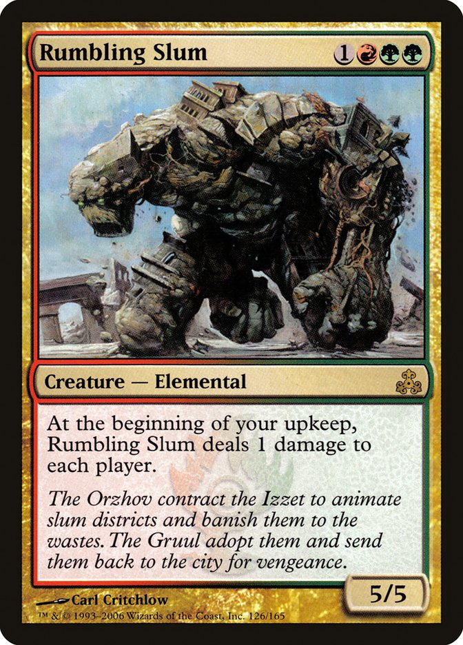 Rumbling Slum [Guildpact] | D20 Games