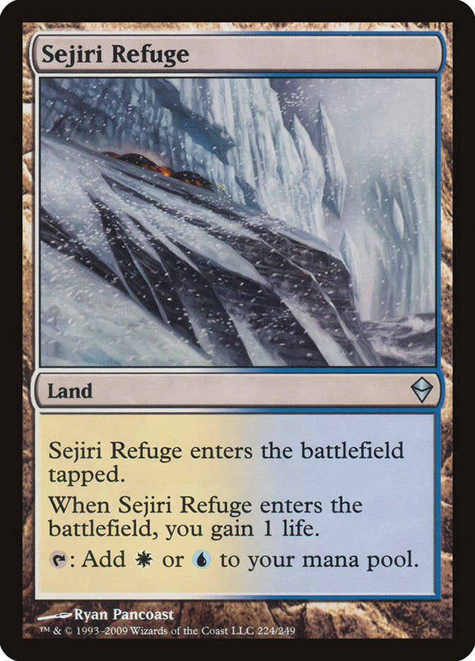 Sejiri Refuge [Zendikar] | D20 Games