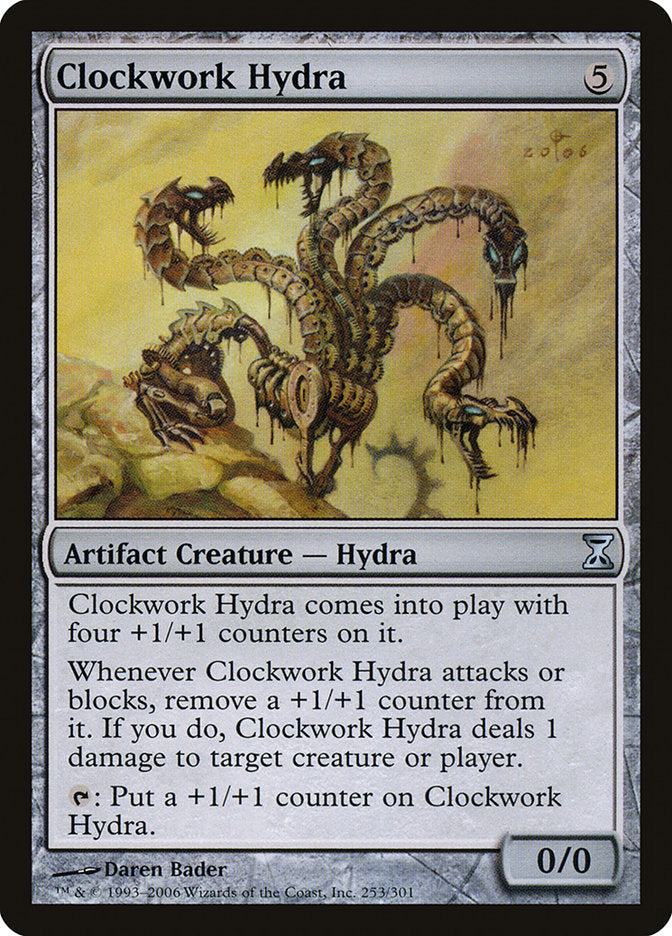 Clockwork Hydra [Time Spiral] | D20 Games