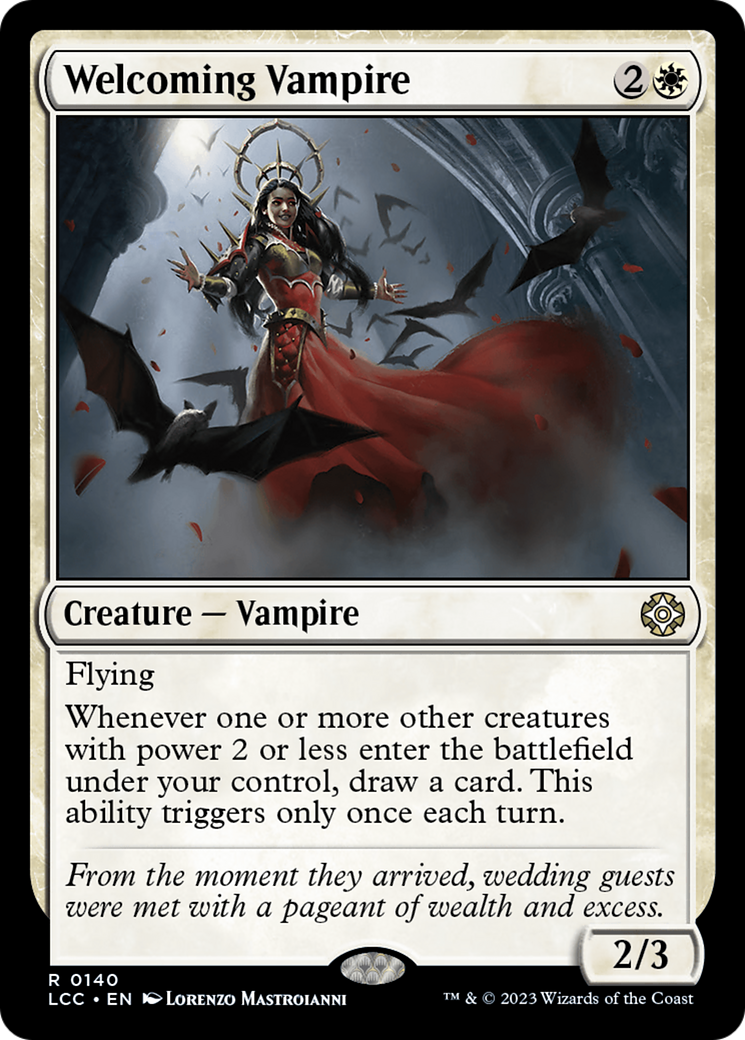 Welcoming Vampire [The Lost Caverns of Ixalan Commander] | D20 Games