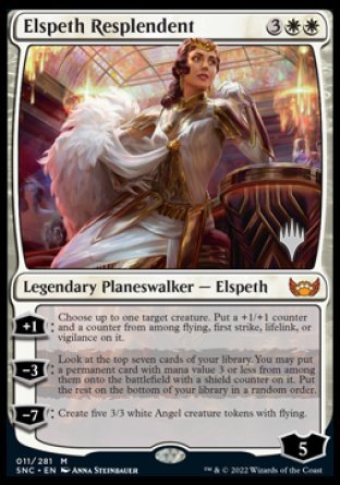 Elspeth Resplendent (Promo Pack) [Streets of New Capenna Promos] | D20 Games