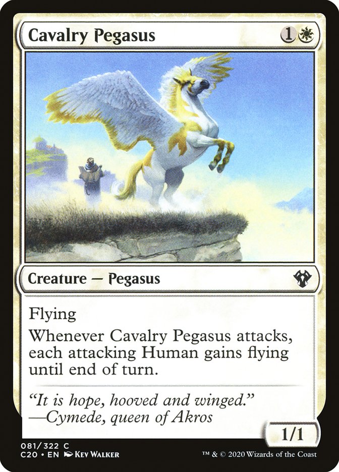 Cavalry Pegasus [Commander 2020] | D20 Games