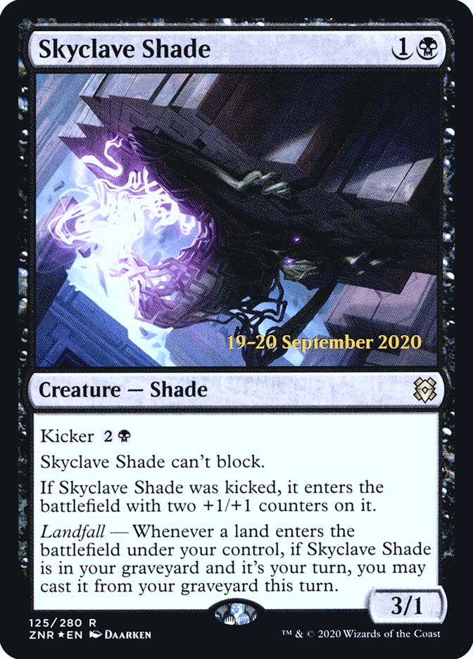 Skyclave Shade [Zendikar Rising Prerelease Promos] | D20 Games