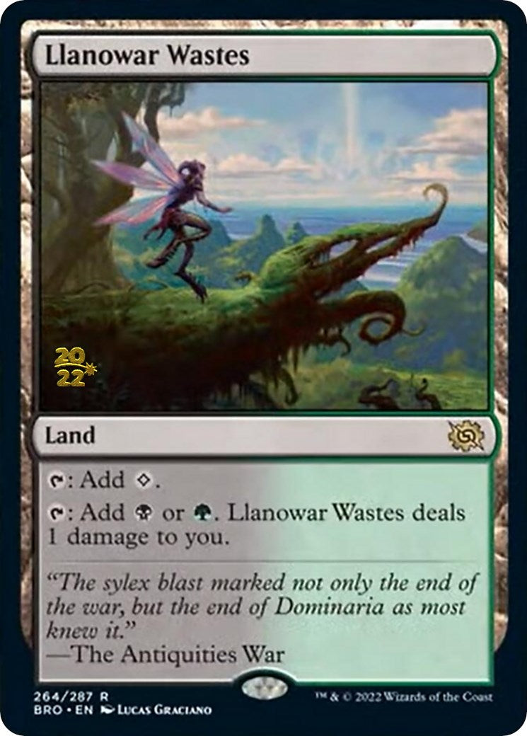 Llanowar Wastes [The Brothers' War: Prerelease Promos] | D20 Games