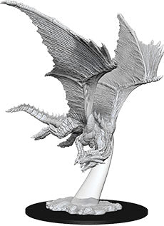 Dungeons & Dragons Nolzur`s Marvelous Unpainted Miniatures: W9 Young Bronze Dragon | D20 Games