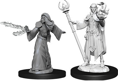 Dungeons & Dragons Nolzur`s Marvelous Unpainted Miniatures: W9 Male Elf Wizard | D20 Games