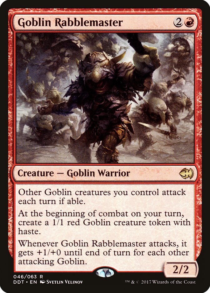 Goblin Rabblemaster [Duel Decks: Merfolk vs. Goblins] | D20 Games