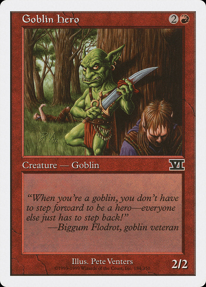 Goblin Hero [Classic Sixth Edition] | D20 Games