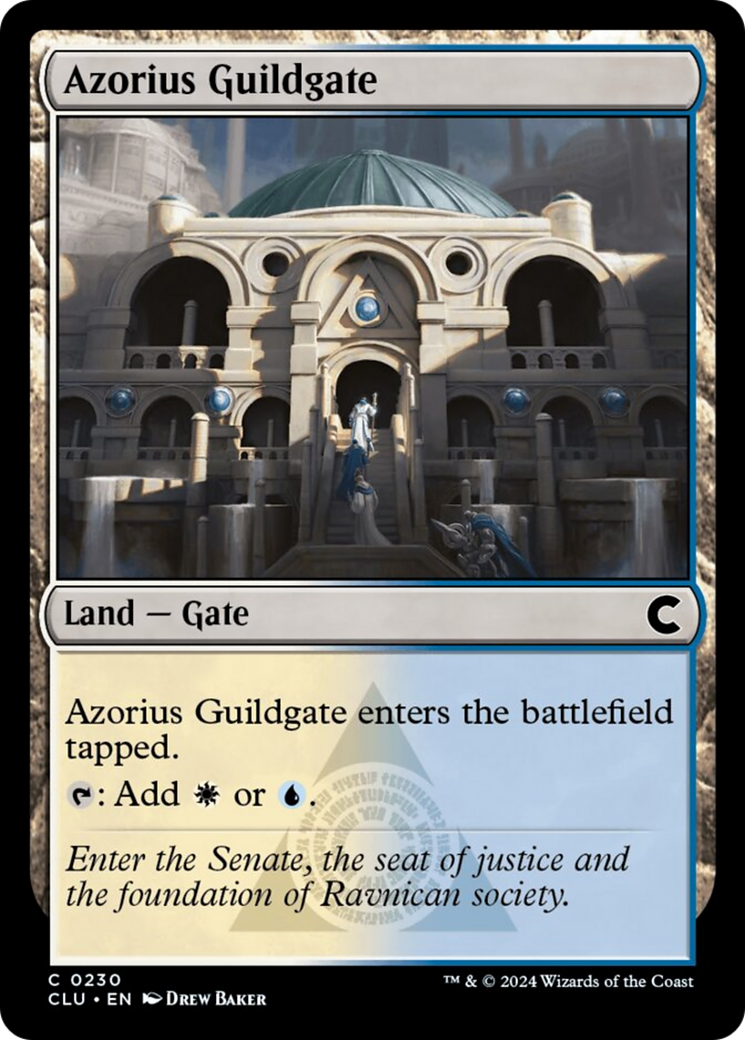 Azorius Guildgate [Ravnica: Clue Edition] | D20 Games