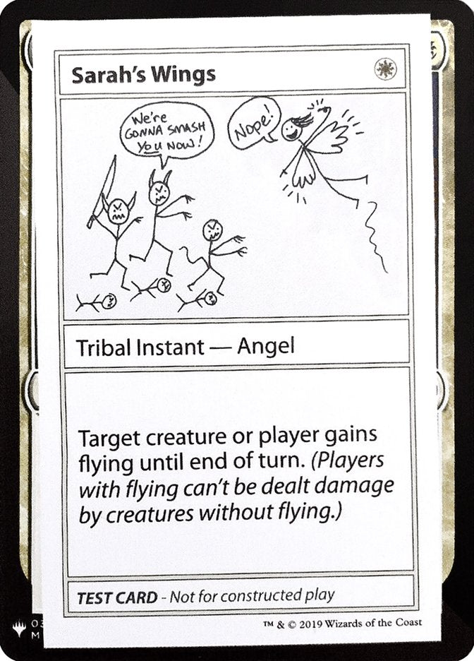 Sarah's Wings [Mystery Booster Playtest Cards] | D20 Games