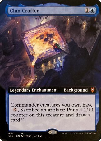 Clan Crafter (Extended Art) [Commander Legends: Battle for Baldur's Gate] | D20 Games