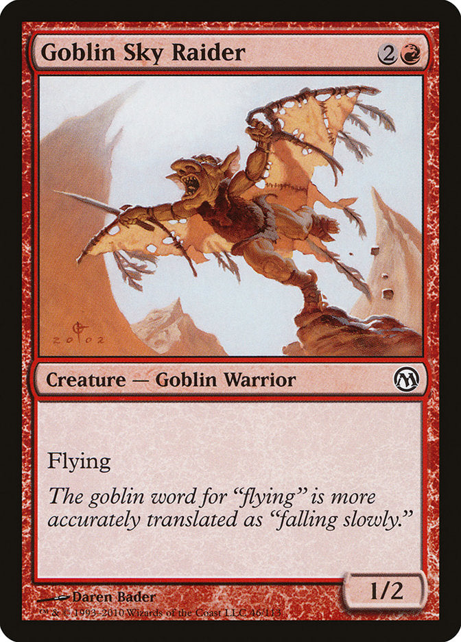 Goblin Sky Raider [Duels of the Planeswalkers] | D20 Games