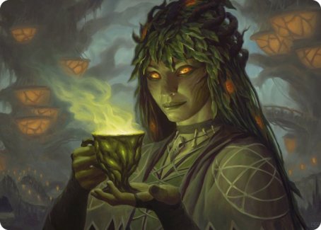 Dina, Soul Steeper Art Card [Strixhaven: School of Mages Art Series] | D20 Games