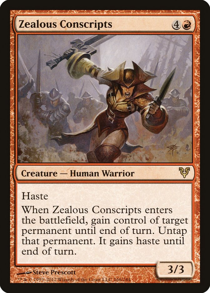Zealous Conscripts [Avacyn Restored] | D20 Games